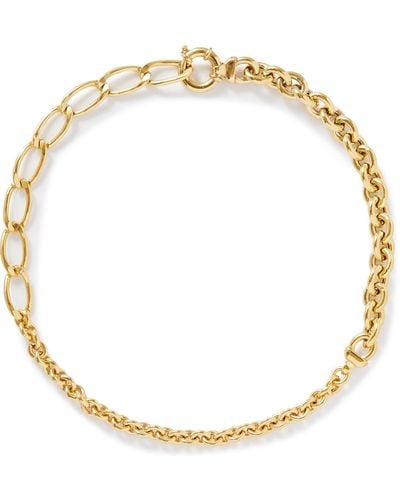 Alice Made This Trilogy 24-karat Gold-plated Chain Necklace - Metallic