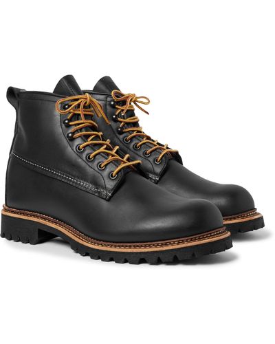 Red Wing 2930 Ice Cutter Leather Boots - Black