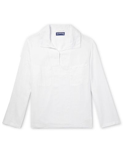 Vilebrequin Caban Linen Shirt - White