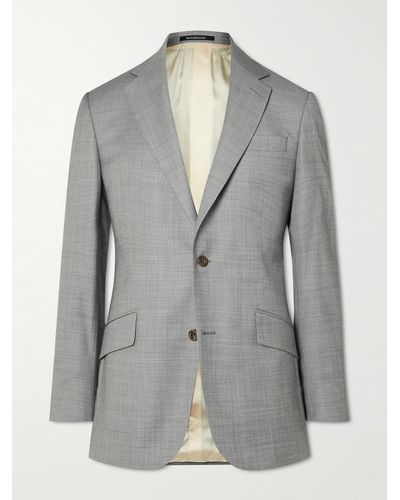 Richard James Hyde Wool Suit Jacket - Grey