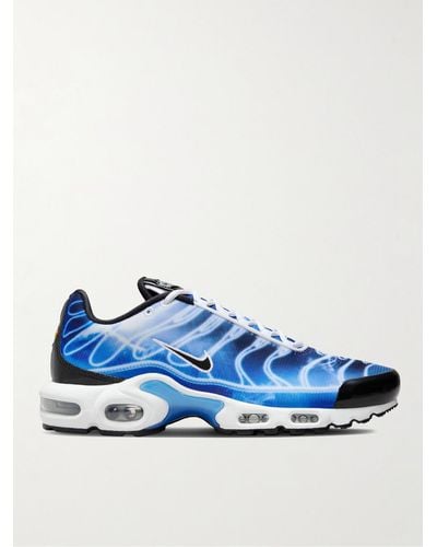 Nike Sneakers in mesh stampato Air Max Plus Light Photography - Blu