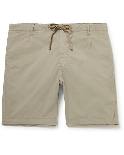 Hartford Tank Straight-leg Cotton Drawstring Shorts - Multicolor