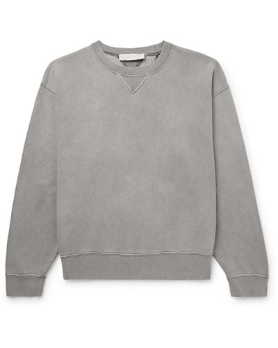 Our Legacy Perfect Cotton-jersey Sweatshirt - Gray