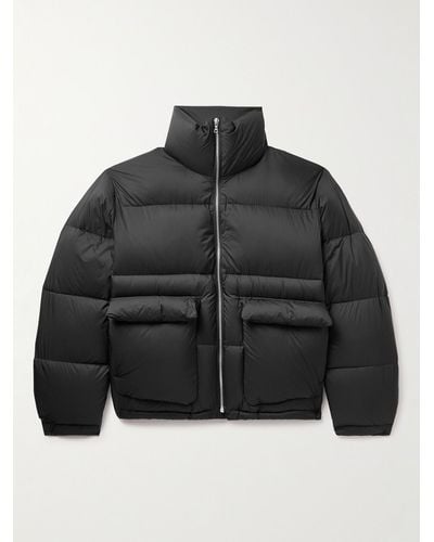 AURALEE Quilted Nylon-ripstop Down Jacket - Black