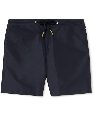 Orlebar Brown Bulldog Straight-leg Mid-length Swim Shorts - Blue