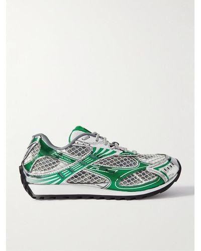 Bottega Veneta Sneakers in gomma metallizzata - Verde