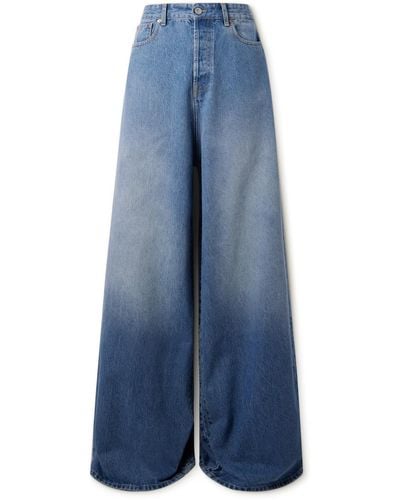 Vetements Big Shape Wide-leg Jeans - Blue
