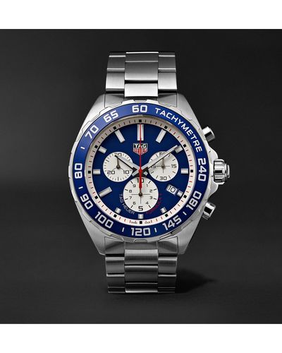 Tag Heuer Formula 1 Chronograph 43mm Stainless Steel Watch, Ref. No. Caz1018.ba0842 - Blue