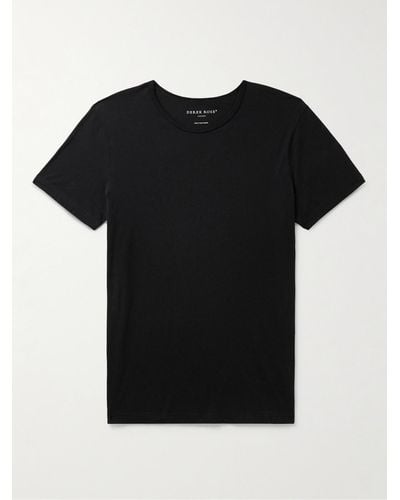 Derek Rose Riley Cotton-jersey T-shirt - Black