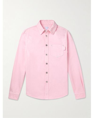 Bottega Veneta Denim Shirt - Pink