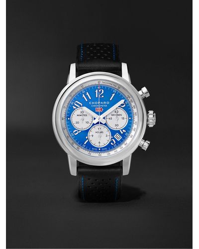 Chopard - Men - Alpine Eagle Large Automatic 41mm 18-karat Rose Gold Watch, Ref. No. 295363-5001 Blue