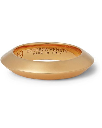 Bottega Veneta Gold-plated Ring - Metallic
