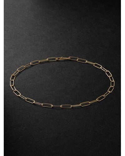 Annoushka Gold Chain Bracelet - Black