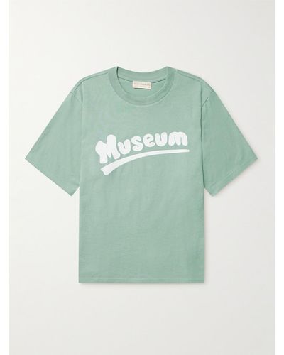 Museum of Peace & Quiet Bubble T-Shirt aus Baumwoll-Jersey mit Logoprint - Grün
