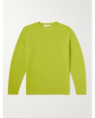 MR P. Merino Wool Sweater - Green
