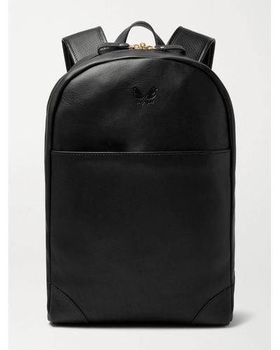 Bennett Winch Full-grain Leather Backpack - Black
