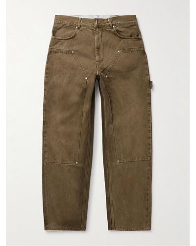 Givenchy Carpenter Straight-leg Jeans - Natural