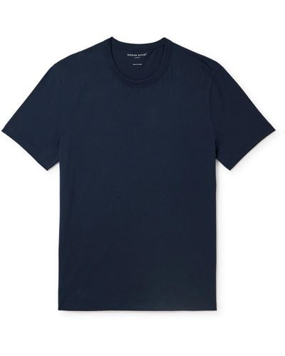 Derek Rose Barny 2 Cotton-jersey T-shirt - Blue