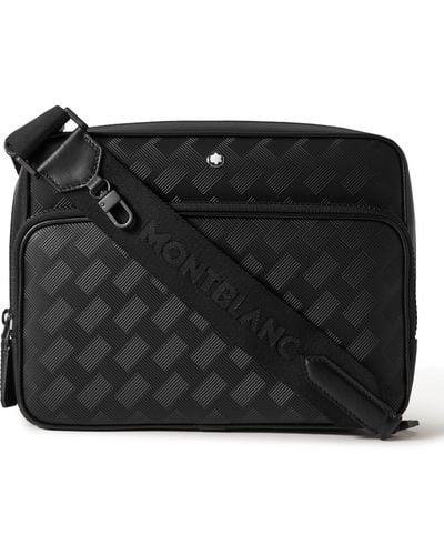 Montblanc Extreme 3.0 Cross-grain Leather Messenger Bag - Black