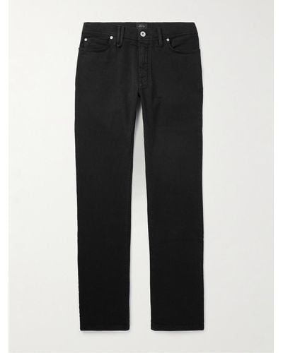 Brioni Maribel Slim-fit Straight-leg Jeans - Black