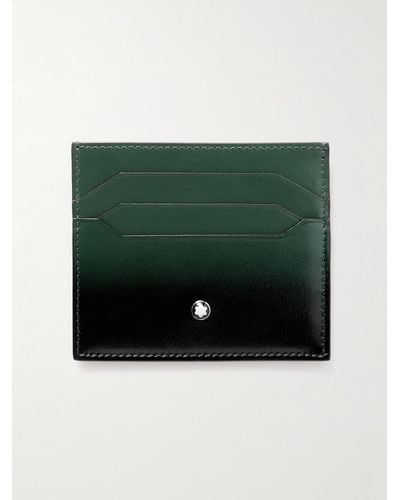 Montblanc Meisterstück Dégradé Leather Cardholder - Green