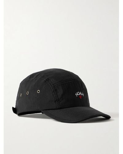 Noah Logo-embroidered Nylon Baseball Cap - Black