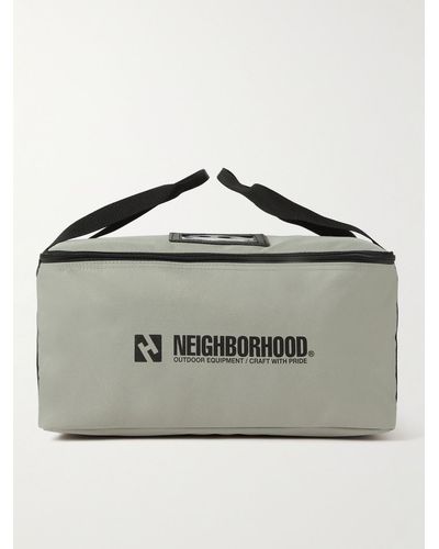 Neighborhood Portable Case-2 Canvas Pouch - Grey