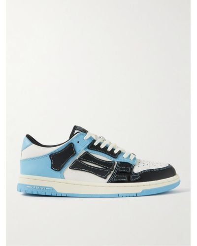 Amiri Skel Sneakers aus Leder - Blau