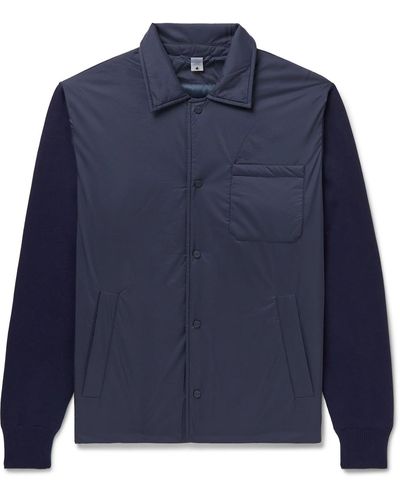 Herno panelled cotton jacket - Green
