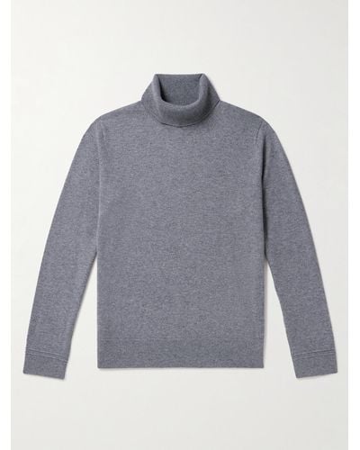 MR P. Cashmere Rollneck Sweater - Grey