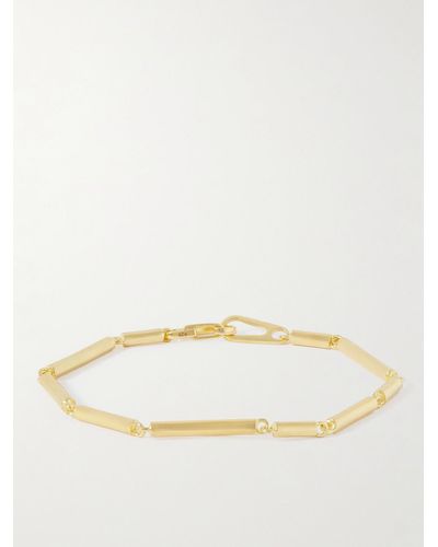 Miansai Shine Gold Vermeil Bracelet - Natural
