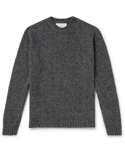 James Purdey & Sons Donegal Cashmere Sweater - Gray