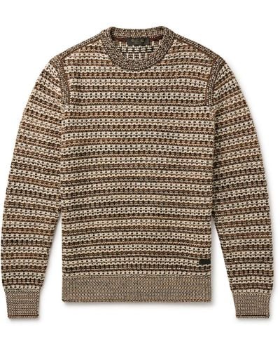 Loro Piana Mancora Slim-fit Cashmere Sweater - Gray