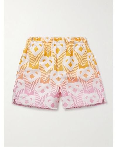 Casablancabrand Shorts in jacquard metallizzato - Rosa