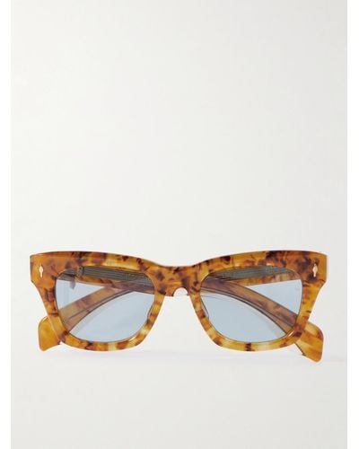 Jacques Marie Mage Dealan Vintage Square-frame Tortoiseshell Acetate Sunglasses - Brown