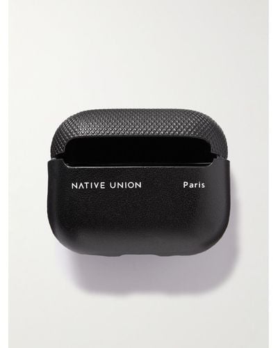 Native Union Yataytm Faux-leather Airpods Pro Case - Black