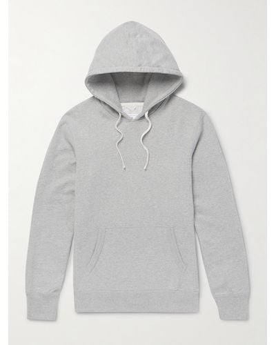 Reigning Champ Loopback Cotton-jersey Zip-up Hoodie - Grey