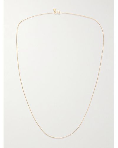 Alice Made This Gold-plated Chain Necklace - White