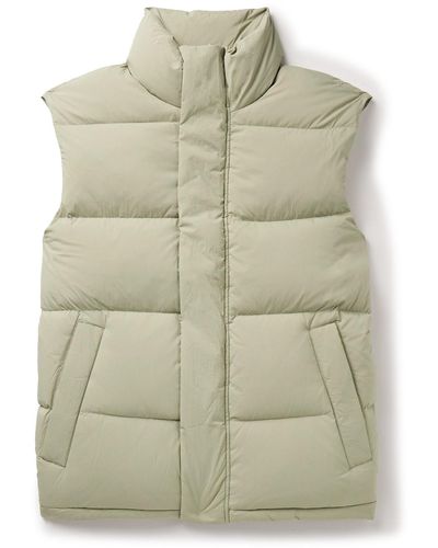 NN07 Matthew 8245 Quilted Shell Down Gilet - Natural