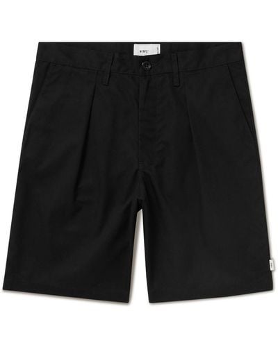 WTAPS Straight-leg Ripstop Cargo Shorts - Black