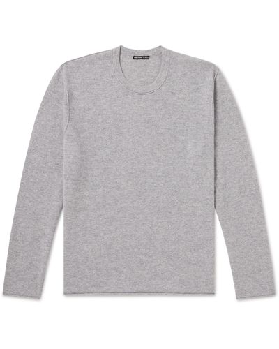 James Perse Recycled-cashmere Sweater - Gray
