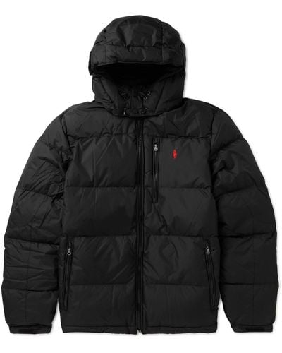 Polo Ralph Lauren Hooded Down Jacket - Black