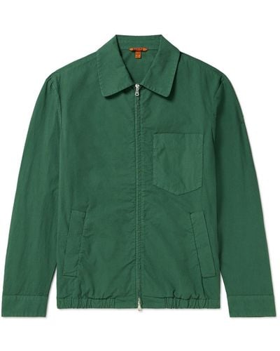 Barena Zaleto Cotton-blend Ripstop Jacket - Green