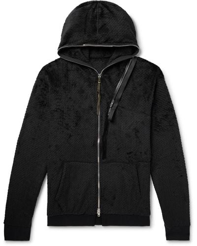 ACRONYM Zip-detailed Polartec® Fleece Jacket - Black