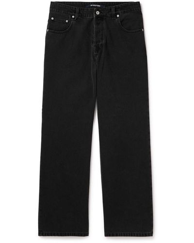Jacquemus Straight-leg Jeans - Black
