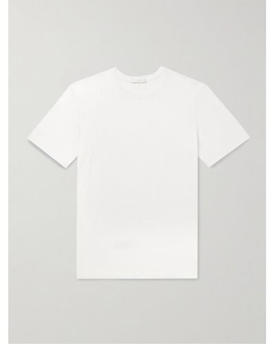 The Row T-shirt in jersey di cotone Luke - Bianco