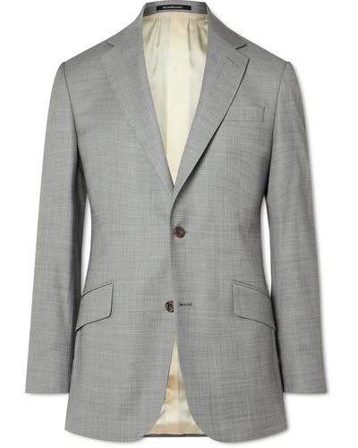 Richard James Hyde Wool Suit Jacket - Gray