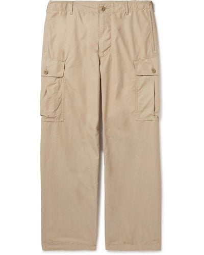 Beams Plus Straight-leg Cotton-ripstop Cargo Pants - Natural