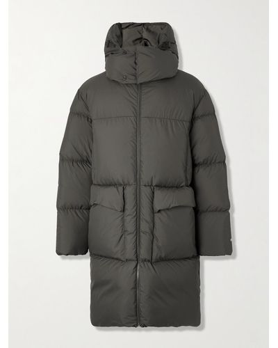 Moncler Genius 2 Moncler 1952 Canvey Quilted Shell Hooded Down Parka - Grey