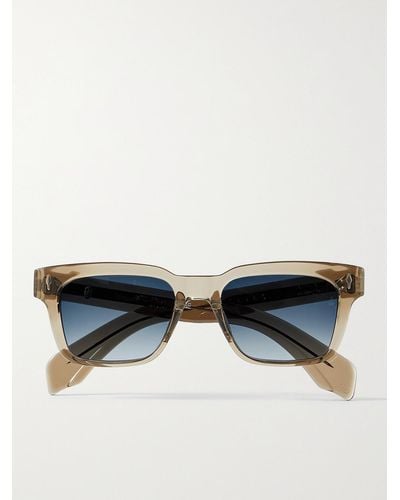 Jacques Marie Mage Molino 55 Square-frame Acetate Sunglasses - Black